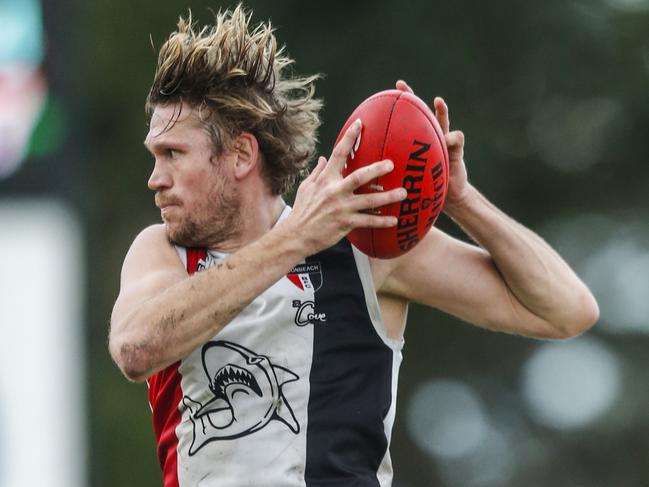 Bonbeach’s former AFL man Sam Gilbert was impressive again on Saturday. Picture: Valeriu Campan