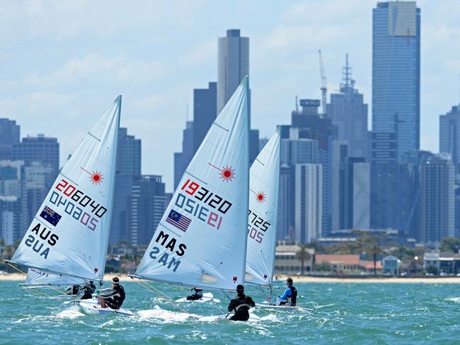ISAF Sailing World Cup competitors.
