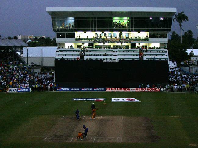 The 2007 World Cup finished in darkness.