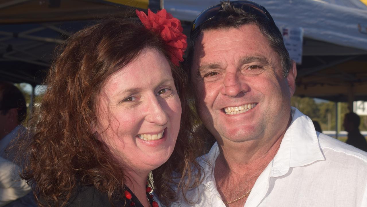 Gympie Turf Club Winter Race Day July 17. Simone and Butch Farrugia. Photos: Josh Preston