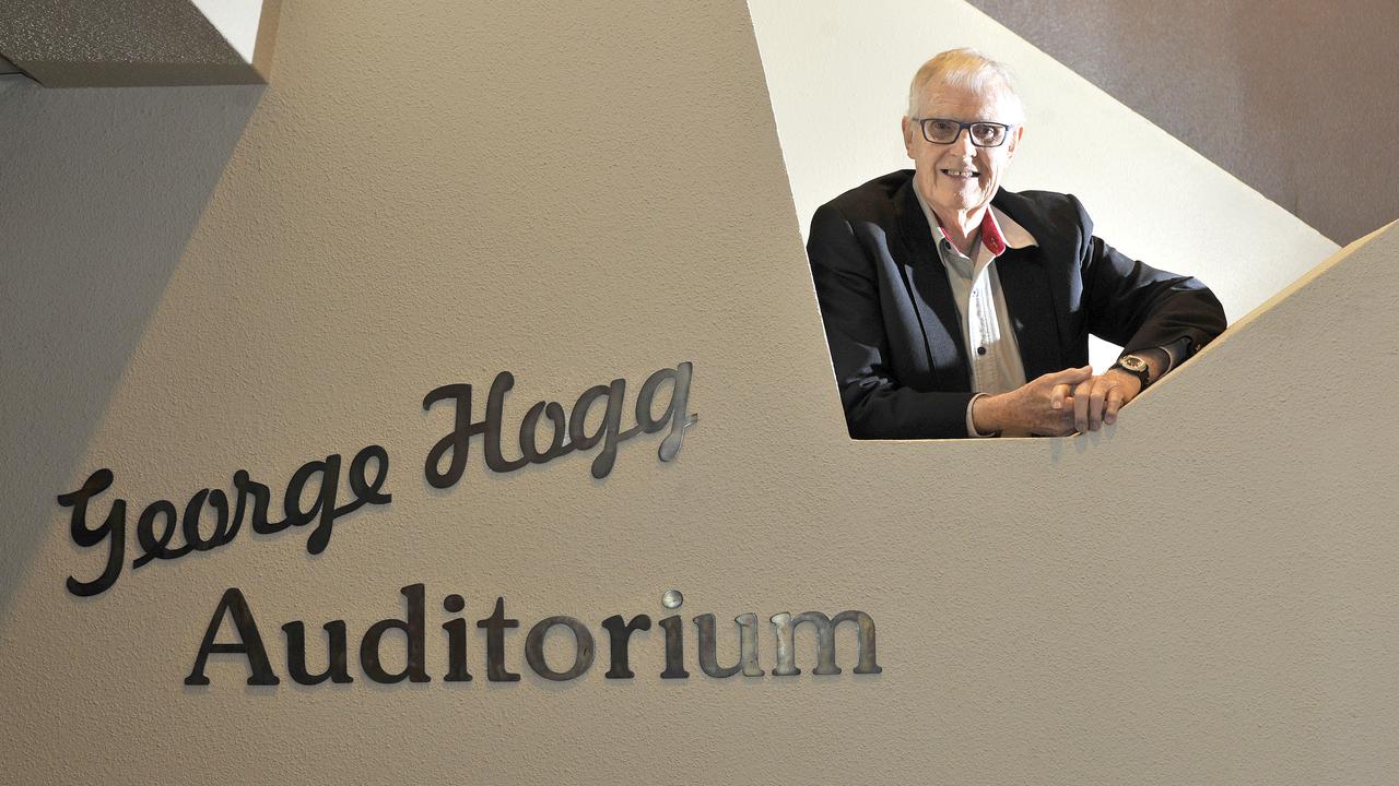 The auditorium in the Ipswich Civic Centre, which he managed for more than 20 years, is named after George.