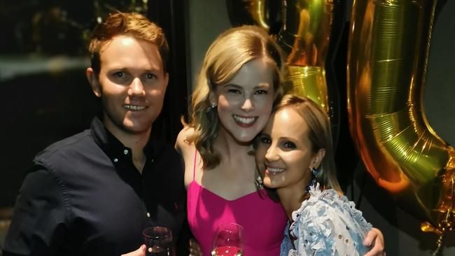 Sky News reporter Annelise Nielsen at her 30th birthday party a few weeks ago.