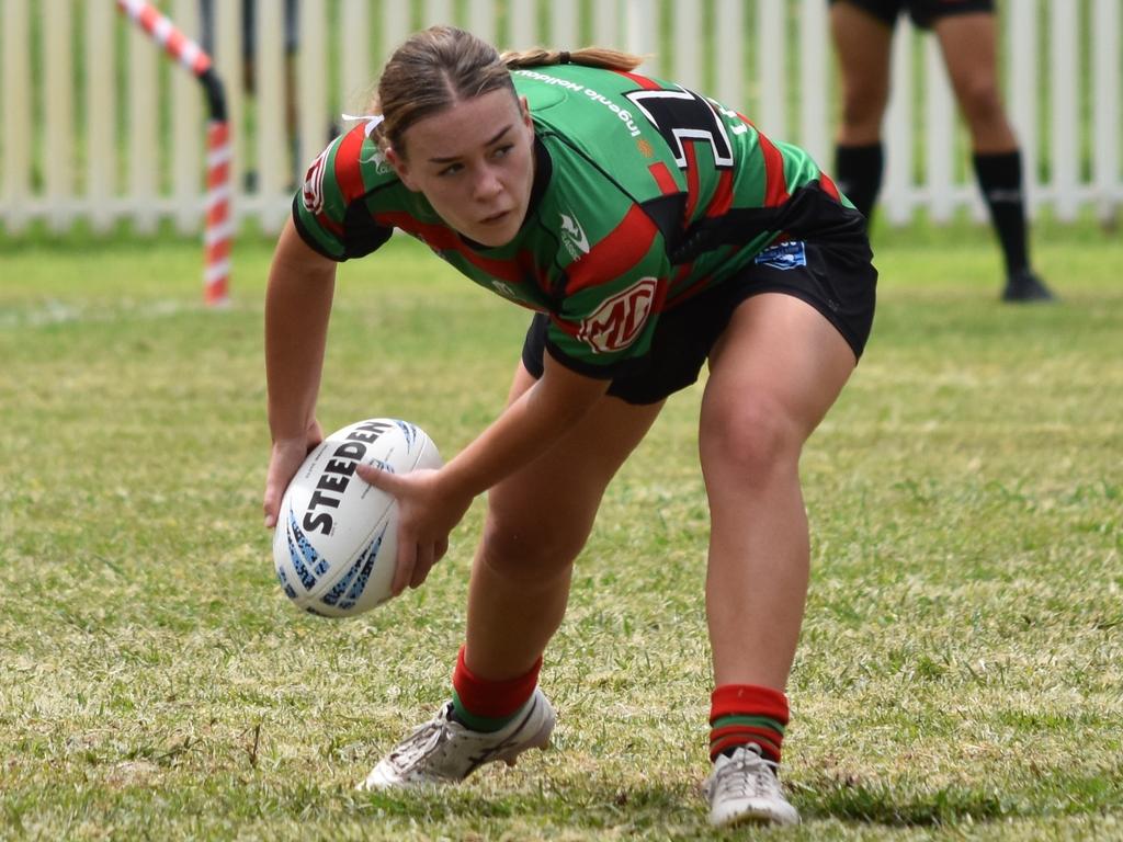 Mikayla Langer. Picture: Sean Teuma. Tarsha Gale Cup