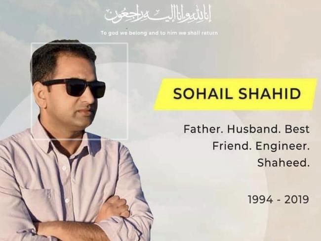 Sohail Shahid was tragically killed in the Christchurch terror attacks.