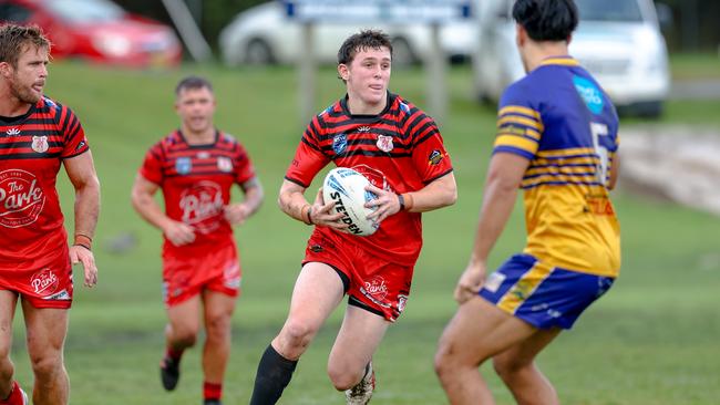 Elliot Farrell taking a run. Picture: DC Sports Photography