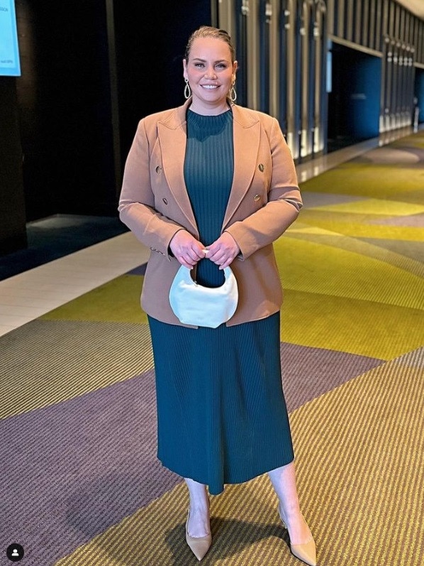 Jelena Dokic in Witchery threads before the campaign launch. Photo: Instgram, @dokic_jelena.