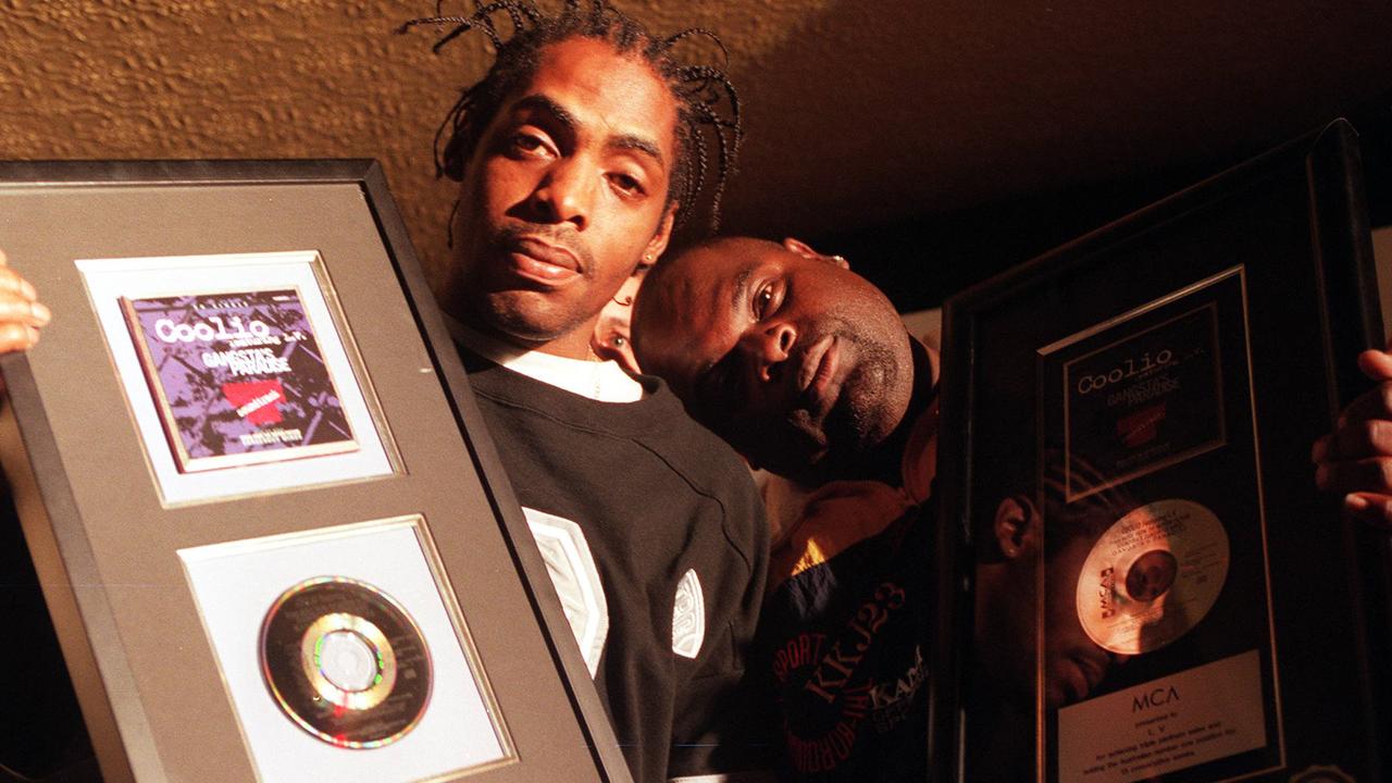 He sold millions of records in the ’90s – but Coolio (left) died with a comparatively small estate. Picture: Jacqueline Vicario