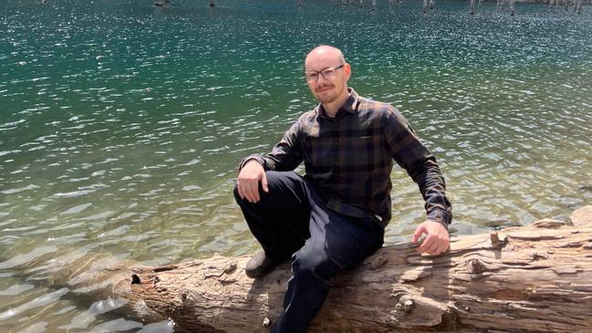 Jake Herd on a hike in Kazakhstan just days before his body was found. Picture: Supplied