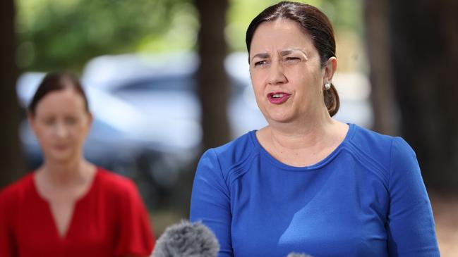 Premier Annastacia Palaszczuk says Queenslanders can this year gather to mark the sacrifices of those who have served. Picture: Peter Wallis