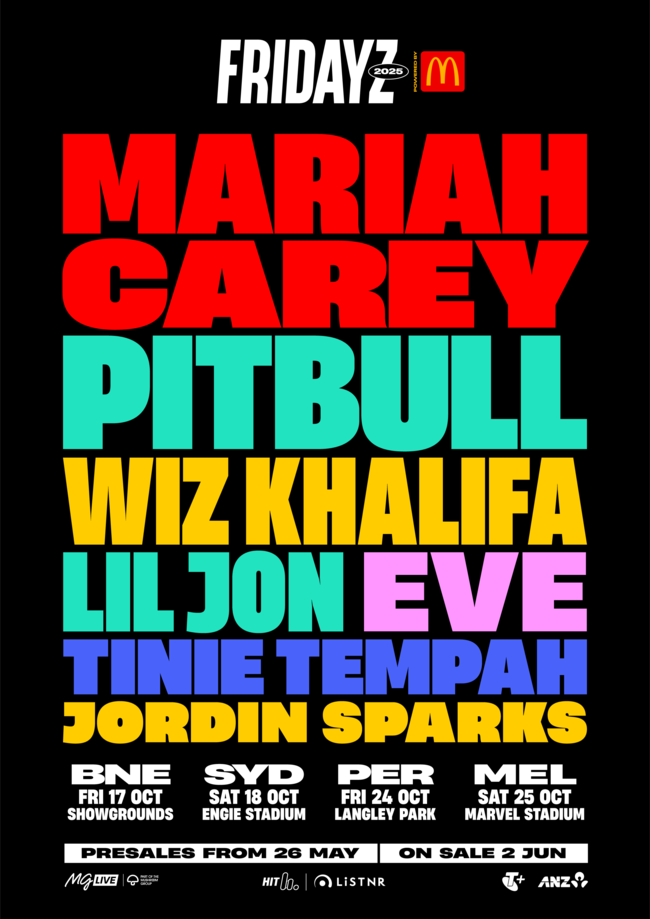 The line-up for the latest Fridayz festival has been announced.