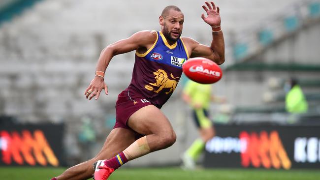 Cameron Ellis-Yolmen has been struck down with injury early in his first season at Wodonga Raiders. Picture: Jono Searle/AFL Photos/via Getty Images