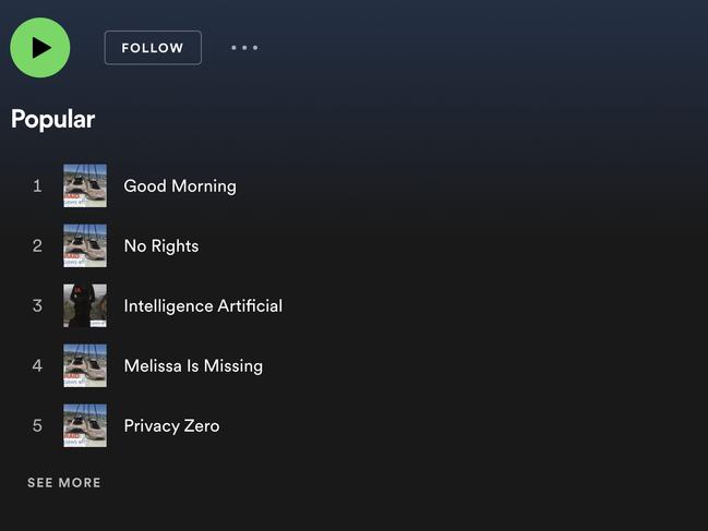 Anthony Koletti’s songs on Spotify.