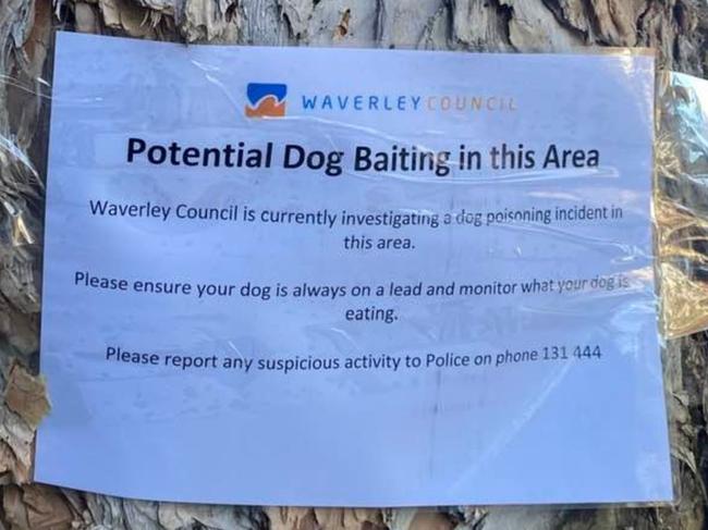 At least one pet has fallen ill and died after potential dog baiting.