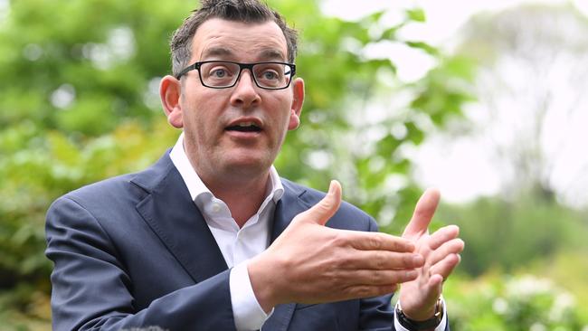 Victorian Premier Daniel Andrews appears to have backflipped on the issue of a safe drug injecting room trial. Picture: AAP/Joe Castro