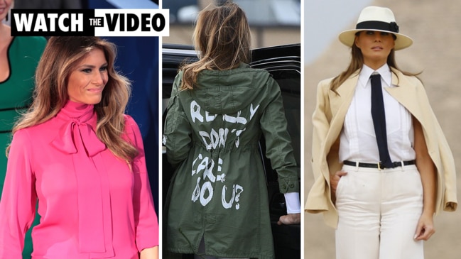 Melania Trump's most iconic and controversial fashion moments