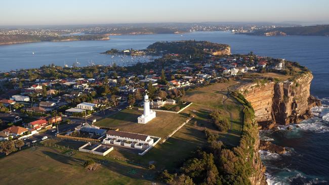 The Macquarie Lighthouse at Vaucluse. Picture: Joshua Hulm