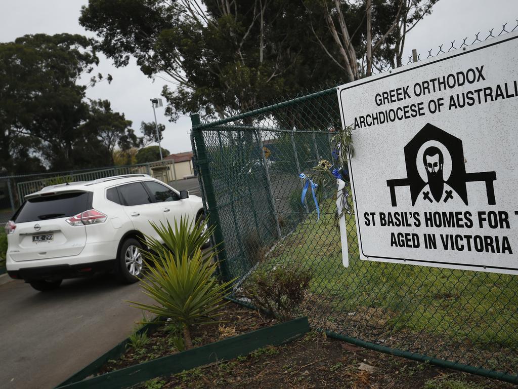 The aged care royal commission has lashed the response to the St Basil’s outbreak, which killed 44 residents. Picture: Darrian Traynor/Getty Images