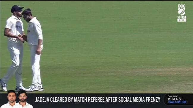 Ravindra Jadeja cleared after finger controversy!