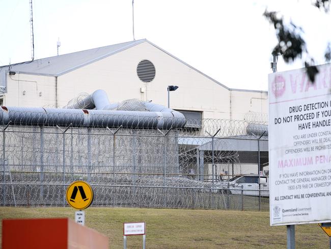 The Arthur Gorrie Correctional Centre, west of Brisbane, is one of the prisons that is shut during Queensland’s lockdown. Picture: Dan Peled.