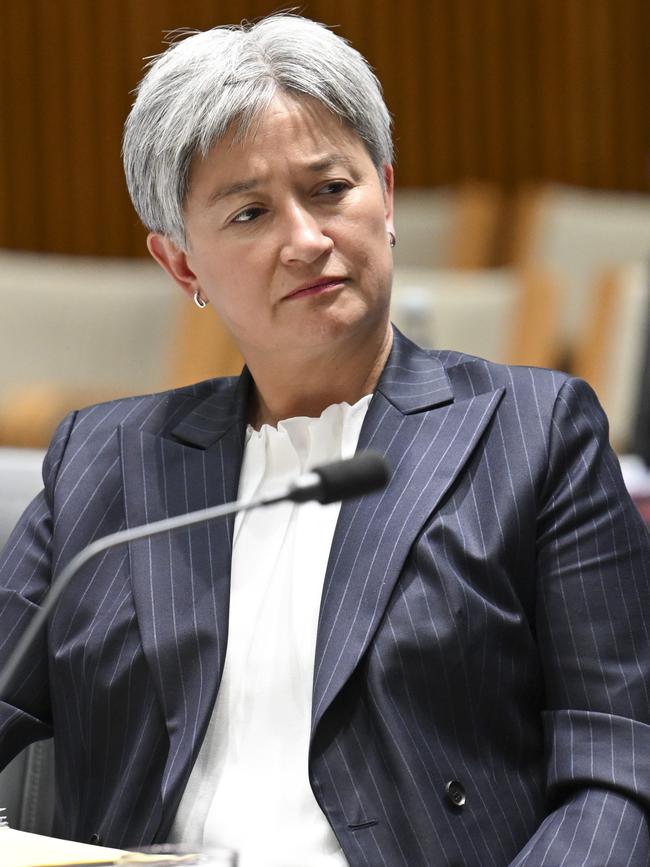 Foreign minister Penny Wong. Picture: NewsWire / Martin Ollman