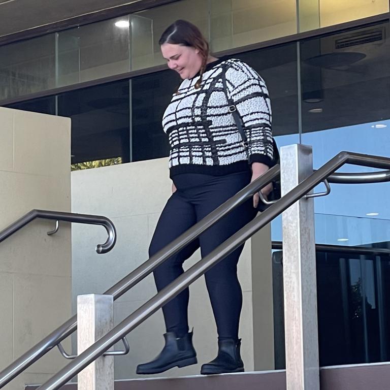 Wayne, who pleaded guilty in Mackay District Court to supplying dangerous drugs, smiled as she walked free on parole.