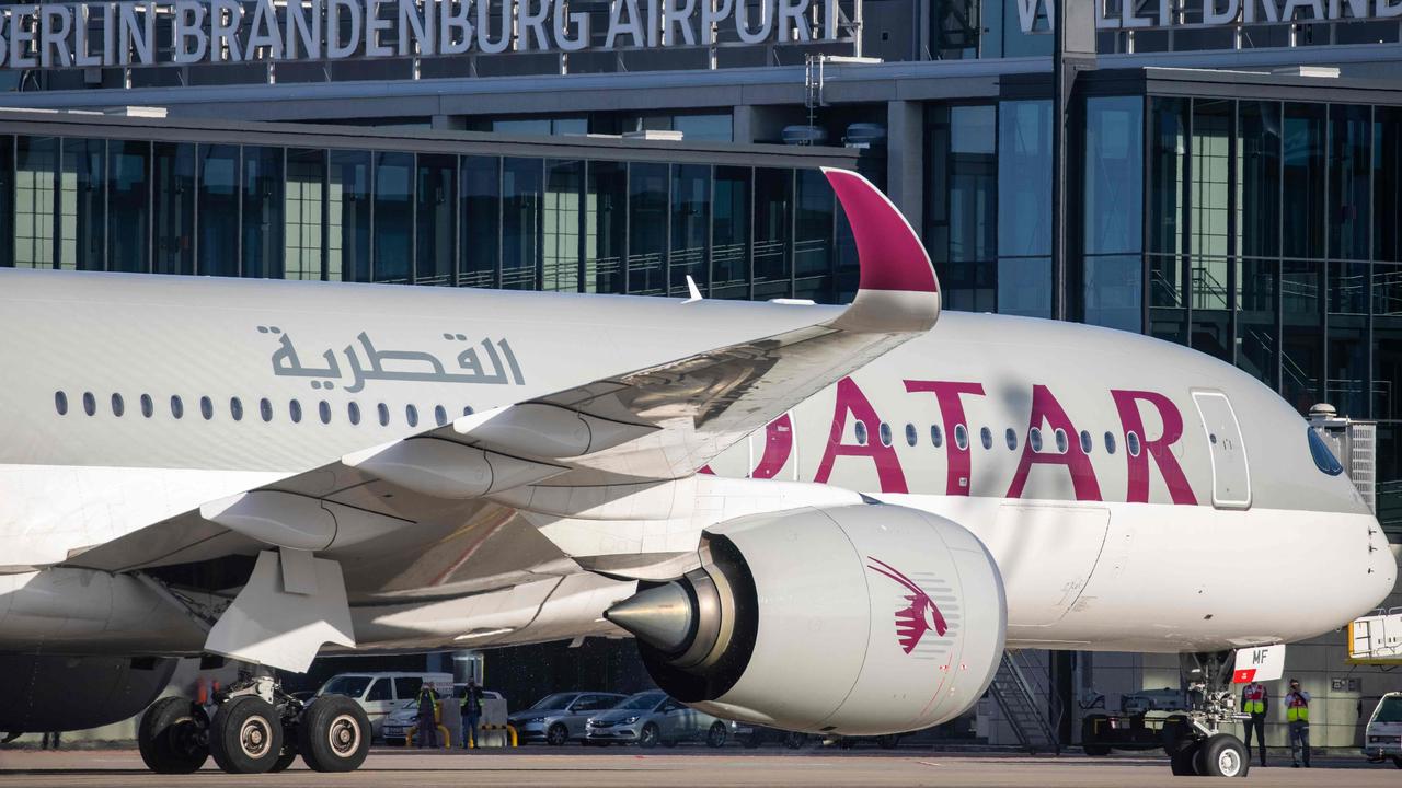 Qatar Airways confirmed travel to Australia is still possible through Doha. Picture: AFP.