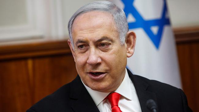 Benjamin Netanyahu was indicted last year for bribery, fraud and breach of trust in cases connected to three corruption probes. Picture: AFP