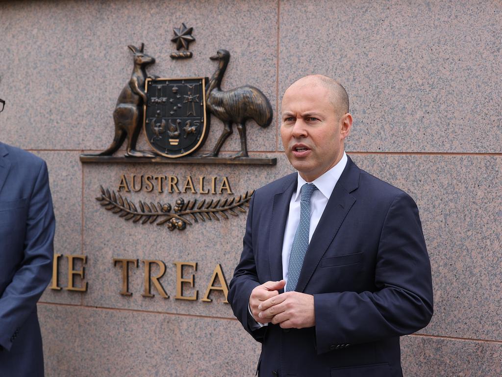 Treasurer Josh Frydenberg. Picture: Gary Ramage/NCA NewsWire