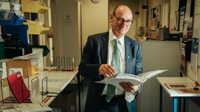 Professor Steven Faux sees more women than men at St Vincent’s Long Covid clinic. Picture: Ryan Osland