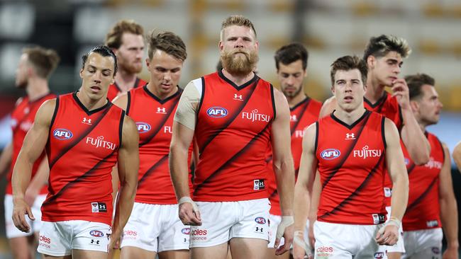 Essendon’s woes continued with a horror Round 12 loss to St Kilda. Picture: Michael Klein