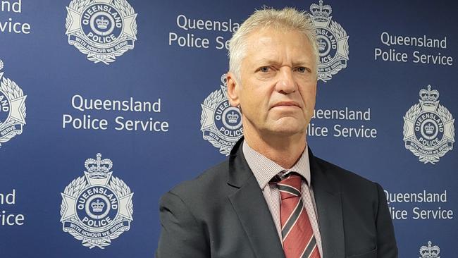 Sunshine Coast District Detective Inspector Dave Drinnen. Picture: Matty Holdsworth