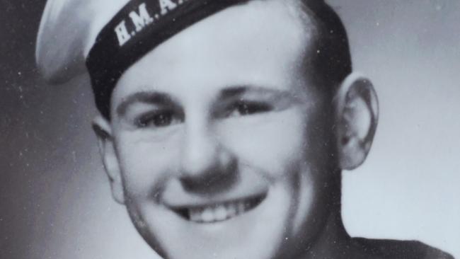 David Mattiske enlisted in the Navy on his 18th birthday.