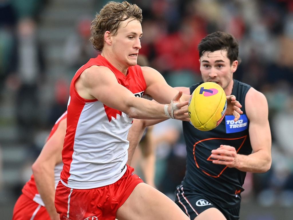 The Crows hold a strong chip in discussions over Jordan Dawson — the pre-season draft. Picture: AFL Photos/Getty Images