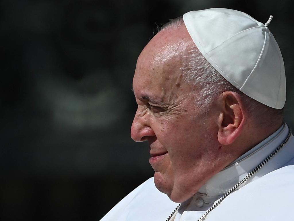 Pope Francis has called for Hamas to release its hostages. Picture: AFP