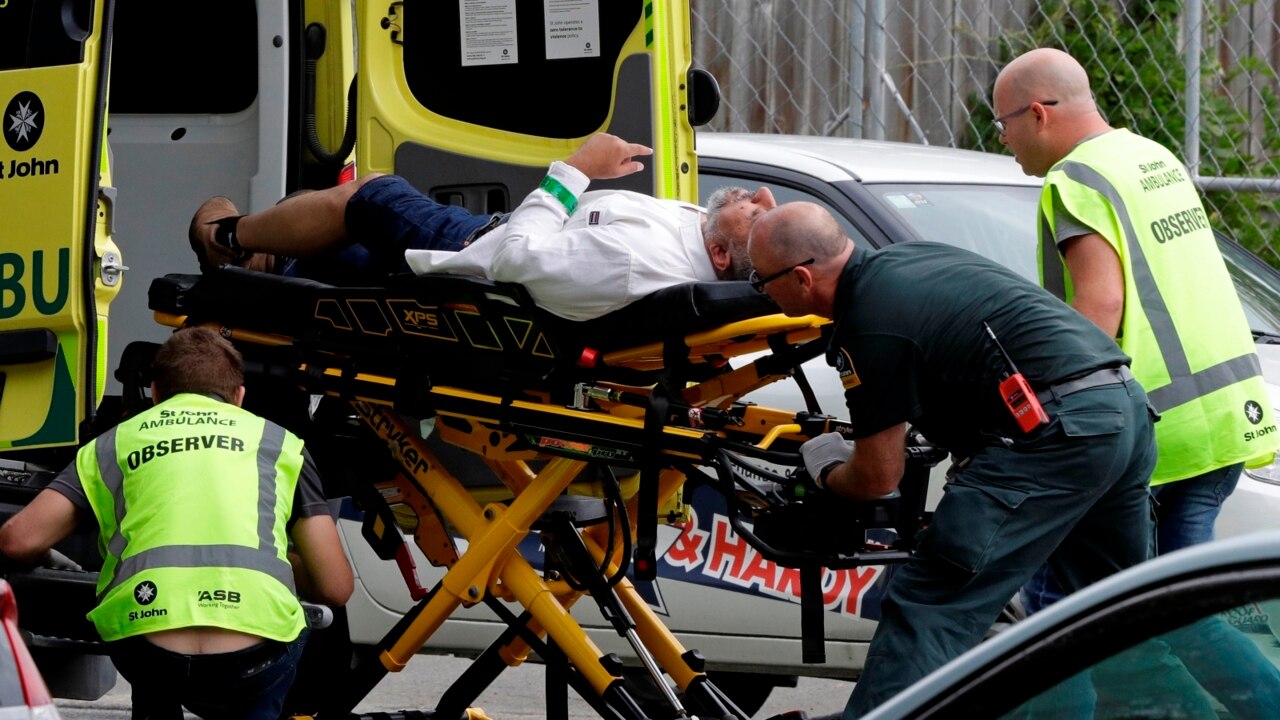 Four people in custody after NZ mosque shooting