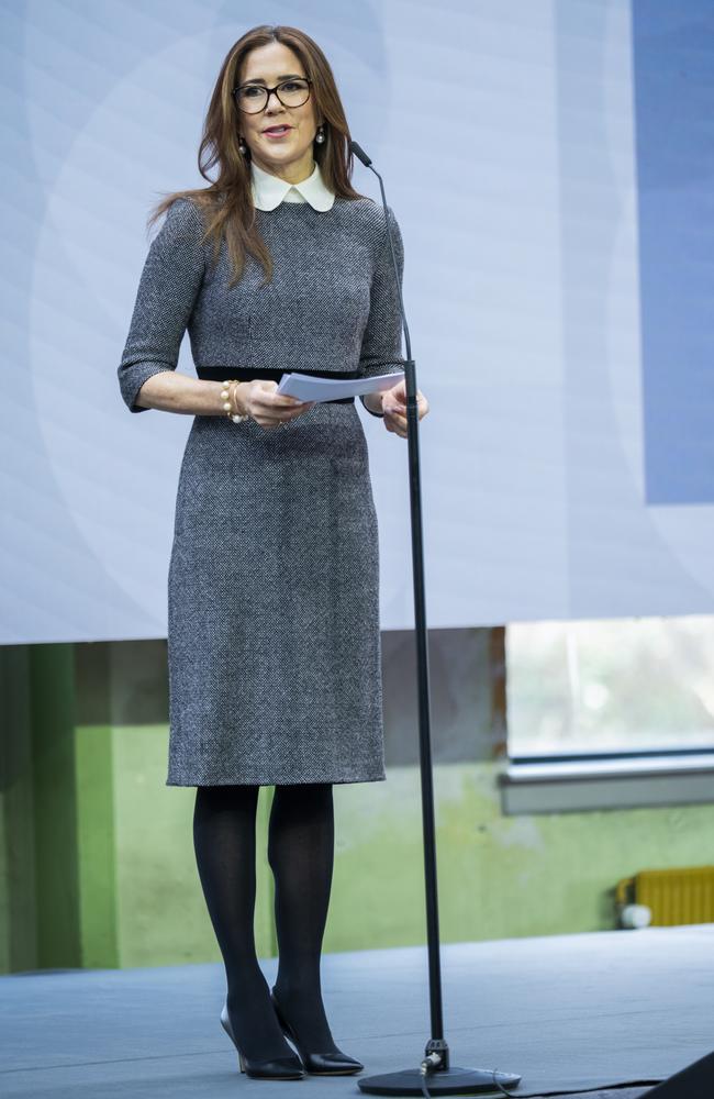 Queen Mary spoke of the joys and sorrows of parenthood at the Our Quality of Life conference in Copenhagen. Picture: Getty