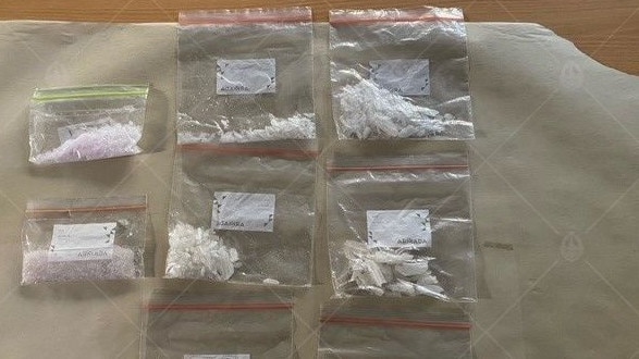 Detectives from the Southern Drug Investigation Unit allegedly seized significant amounts of methamphetamine, ketamine and cannabis at Alice Springs.