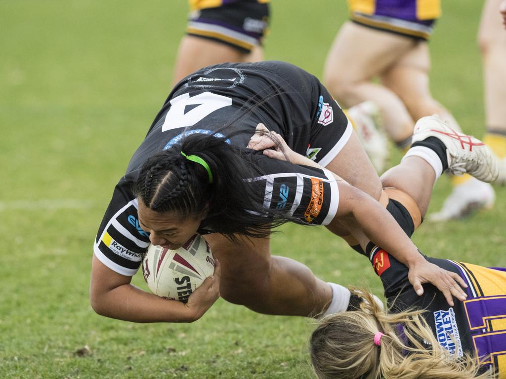 Antonia Vito (left) of Oakey. Picture: Kevin Farmer.