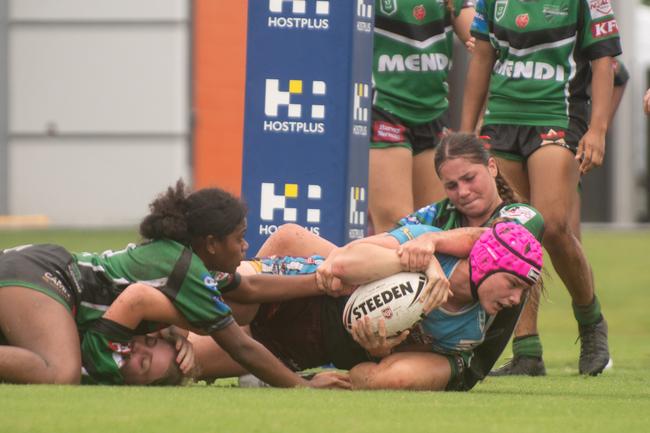 Mackay Cutters vs Townsville Blackhawks Harvey Norman U17's Saturday 22 February 2025 Picture:Michaela Harlow