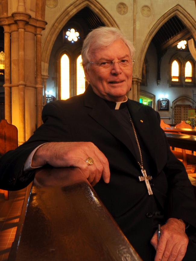 Port Pirie Bishop Greg O'Kelly at St. Francis Xavier's Catholic Cathedral.