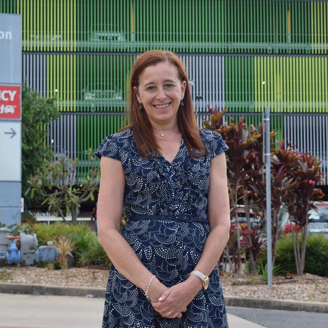 CQHHS Chief Executive, Dr Emma McCahon said the first step of a phased approach to re-introduce birthing services at Gladstone will be reintroduced from FridayOctober 14. Picture: Aden Stokes