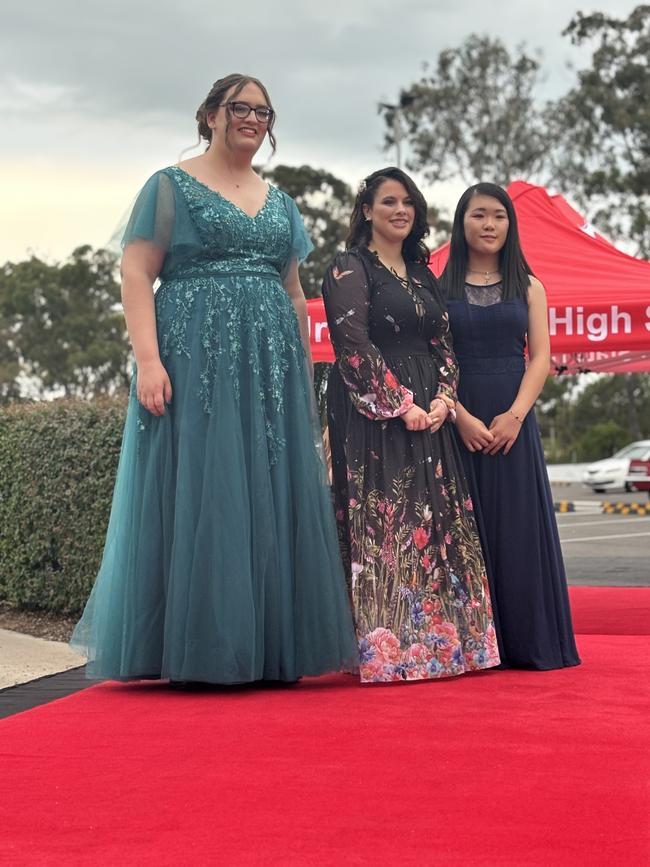 The students of Urangan State High School celebrating their formal.