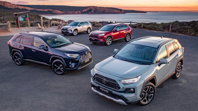 The 2019 Toyota RAV 4 range