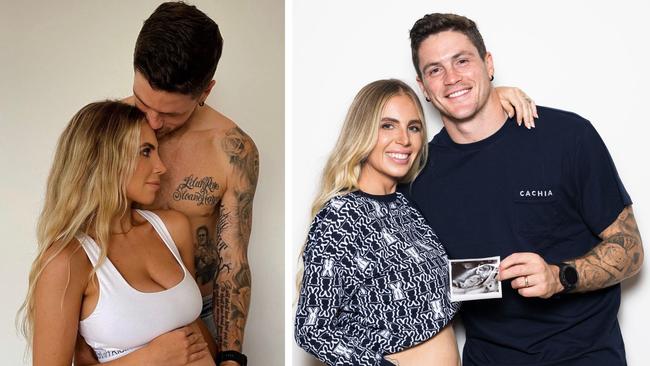 Jack and Mikayla are going to be parents for the third time. Photo: Supplied