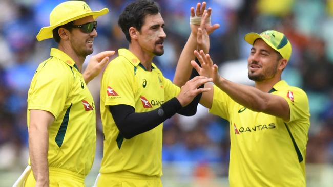 Mitchell Starc was lethal. Picture: Noah Seelam / AFP