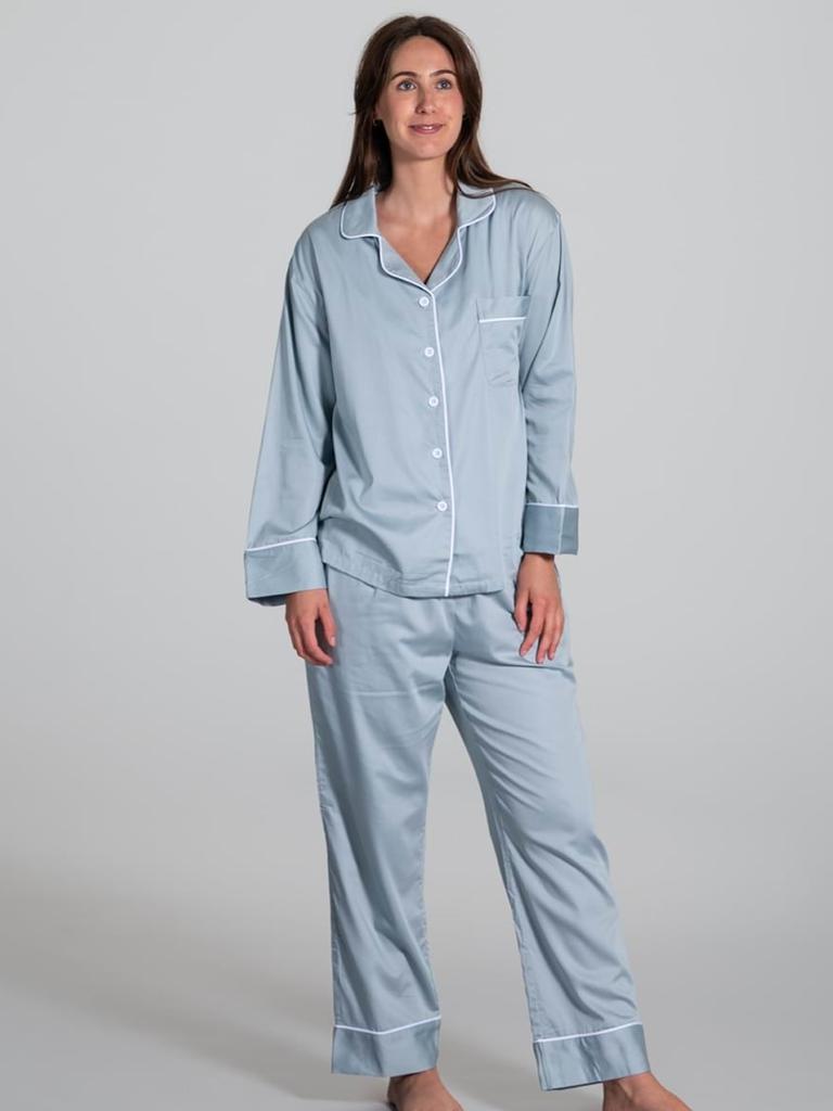 Alessia Bamboo Cotton Pyjama Pant Set. Picture: Canningvale.