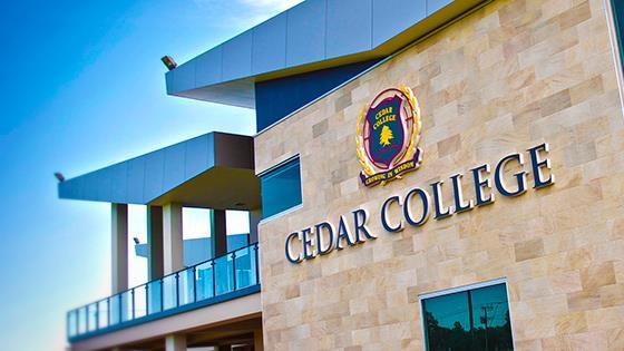 Cedar College at Northgate has closed as a precaution after a staff member’s son tested positive to coronavirus.