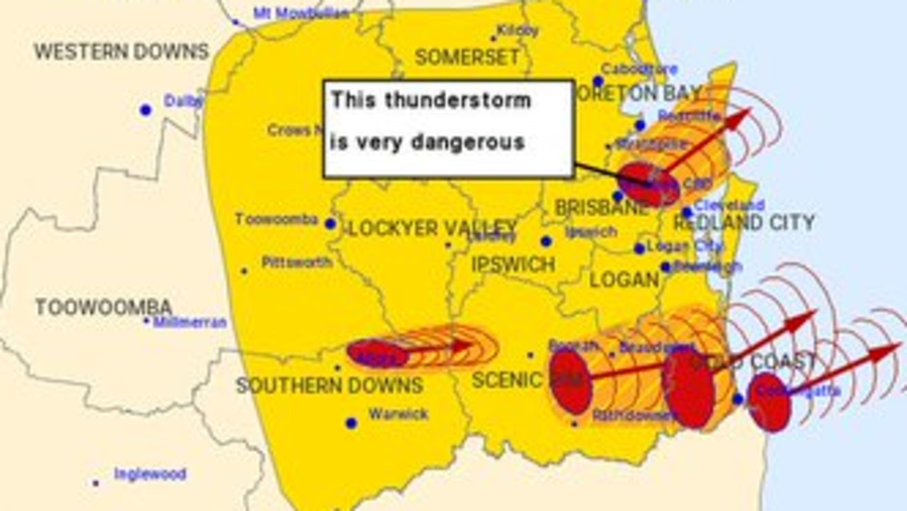 Queensland BOM Storm Warning: State Smashed With Hail And Rain | News ...