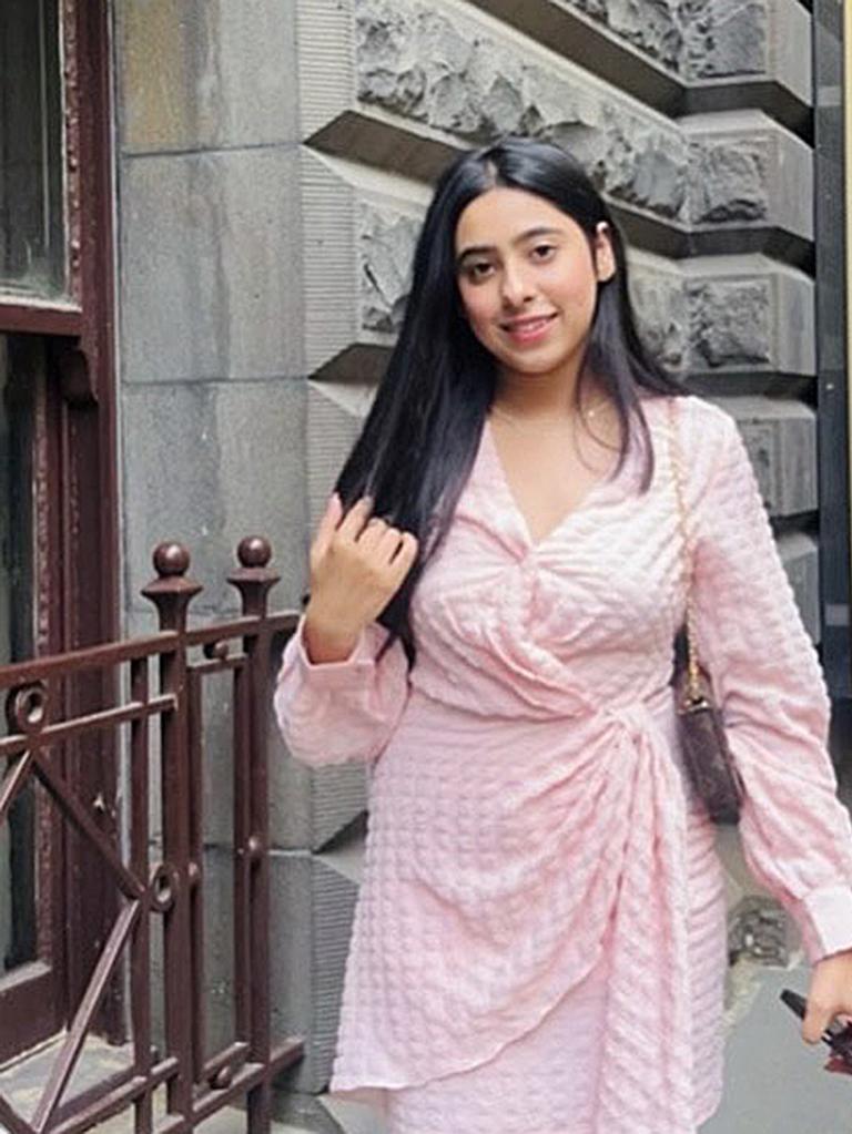 Melbourne student, Suhani Anand, 20, was one of four people who died after drowning at Forrest Caves Beach, near Phillip Island on January 24, 2024. Picture: Supplied