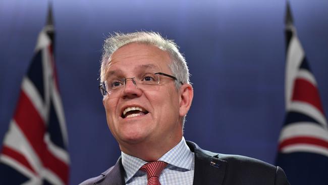 Scott Morrison’s approval ­ratings also ­appear to have stabilised after a dramatic slump following the initial handling of the bushfire crisis. Picture: AAP